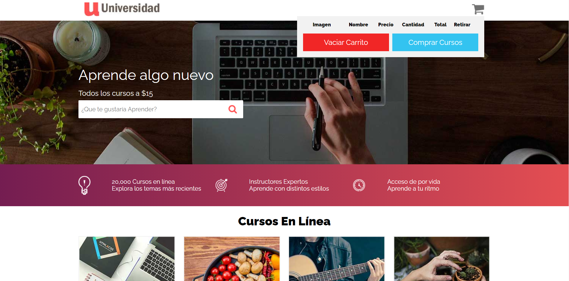 Proyecto Cursos.com
